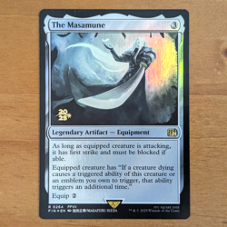 The Masamune - Pre-release Foil Stamped Promo - Final Fantasy MTG - Image 1