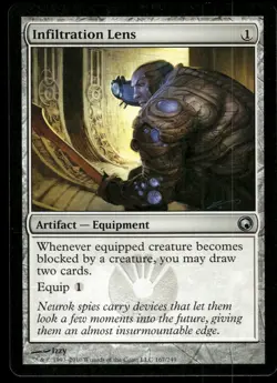 1x Infiltration Lens - Scars of Mirrodin - NM - MTG - Image 1