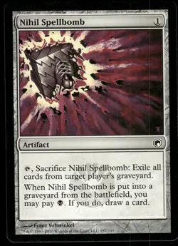 1x Nihil Spellbomb - Scars of Mirrodin - NM - MTG - Image 1