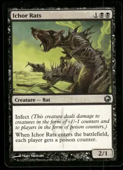 1x Ichor Rats - Scars of Mirrodin - NM - MTG - Image 1