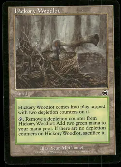 1x Hickory Woodlot - Mercadian Masques - NM - MTG - Image 1