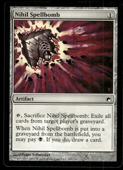 1x Nihil Spellbomb - Scars of Mirrodin - NM - MTG - Image 1