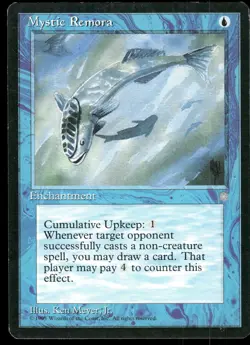 1x Mystic Remora - Ice Age - LP - MTG - Image 1