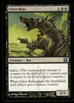 1x Ichor Rats - Scars of Mirrodin - NM - MTG - Image 1