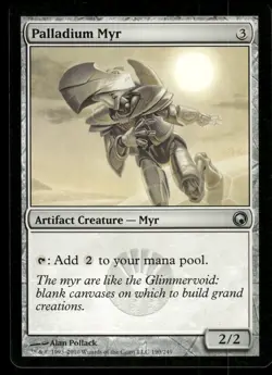 1x Palladium Myr - Scars of Mirrodin - NM - MTG - Image 1