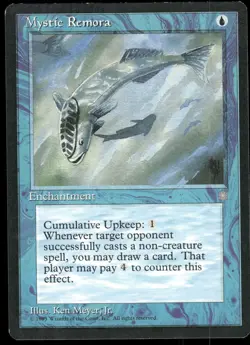 1x Mystic Remora - Ice Age - LP - MTG - Image 1