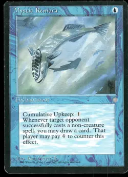 1x Mystic Remora - Ice Age - LP - MTG - Image 1