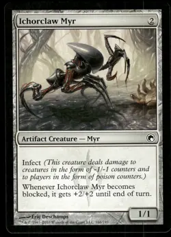 1x Ichorclaw Myr - Scars of Mirrodin - NM - MTG - Image 1