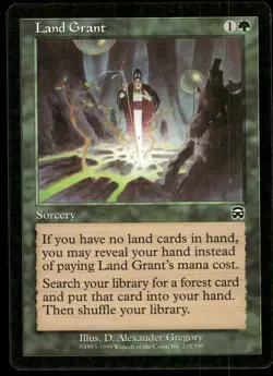 1x Land Grant - Mercadian Masques - NM - MTG - Image 1