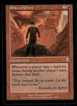 1x Price of Glory - Odyssey - NM - MTG - Image 1