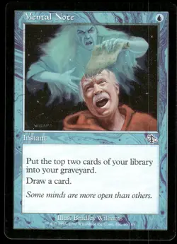 1x Mental Note - Judgment - NM - MTG - Image 1