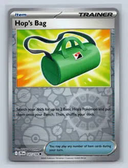 Hop's Bag Reverse Holo #147/159 SV09: Journey Together NM Pokemon TCG - Image 1