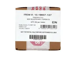 POKEMON MEGA EVOLUTION BOOSTER 6-BOX CASE - Image 2