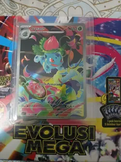 NM+ Set Ivysaur Illustration AR & mega venusaur ex SRMega Evolution Pokemon Indo - Image 2