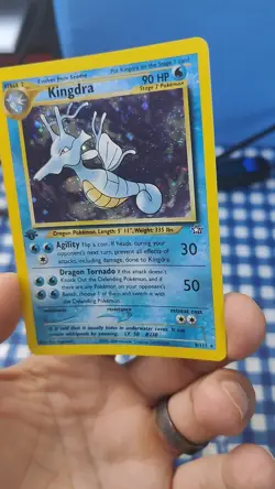 Kingdra #8/111, (EXCELLENT) 1st Edition Holo Neo Genesis, Vintage Pokemon TCG - Image 2