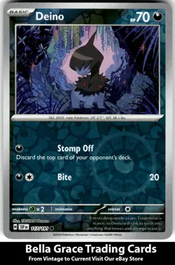 Deino #117/191 SV08: Surging Sparks Pokemon Common Reverse Holo - Image 1