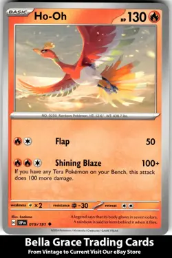 Ho-Oh #019/191 SV08: Surging Sparks Pokemon Uncommon - Image 1