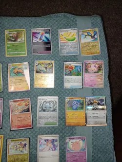 pokemon lot cards Holos And Reverse Hollos. - Image 1