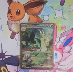 Pokemon TCG Serperior EX 164/086 SV Black Bolt Special Illustration Rare Card - Image 2