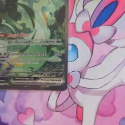 Pokemon TCG Serperior EX 164/086 SV Black Bolt Special Illustration Rare Card - Image 5