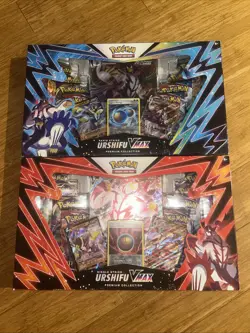 Pokemon Trading Card Single & Rapid Strike Urshifu VMAX Premium Collection Set 820650838934 - Image 1