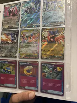 10 Pokemon Card Lot, 6 EX,3 Holo Rare And 1 Mystery Card, All Holo - Image 2