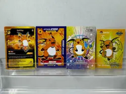 Pokemon Raichu Lot Pokemon Lot of 16 Cards and Stickers CGC Slab - Image 4