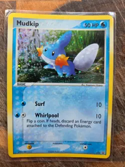 Mudkip Holo Pokemon Karte 018 Promo Card - Image 1