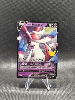 Dark Sylveon V SWSH134 SWSH: Sword & Shield Promo Cards Holo - Image 1