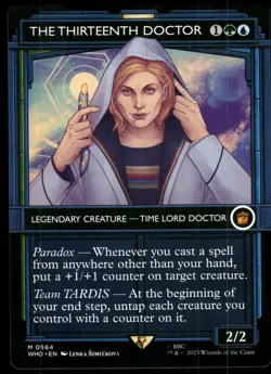 1x The Thirteenth Doctor (Showcase) - Universes Beyond: Doctor Who - NM - MTG - Image 1