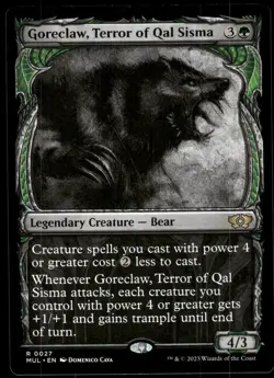 1x Goreclaw, Terror of Qal Sisma - Multiverse Legends - NM - MTG - Image 1