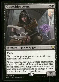 1x Opposition Agent - Commander Legends - NM - MTG - Image 1