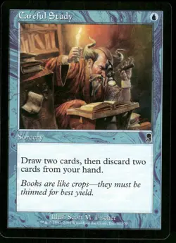 1x Careful Study - Odyssey - NM - MTG - Image 1