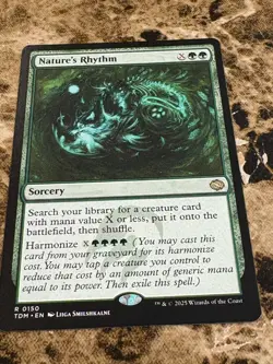 Nature's Rhythm Tarkir: Dragonstorm Magic the Gathering MTG - Image 1