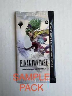 SAMPLE PACK Magic the Gathering FINAL FANTASY Collector Booster SAMPLE PACK - Image 1