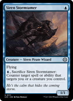 Siren Stormtamer #171 | NM | The Lost Caverns of Ixalan Commander Magic MTG - Image 1