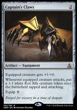MTG Magic the Gathering Captain's Claws (162/198) Oath of the Gatewatch LP - Image 1