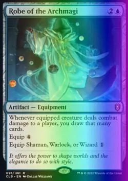 Robe of the Archmagi (91/1080) CLB LP FOIL - Image 1