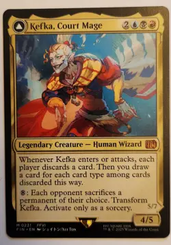 Kefka, Court Mage FIN #231 Mythic Regular NM+ - Image 1