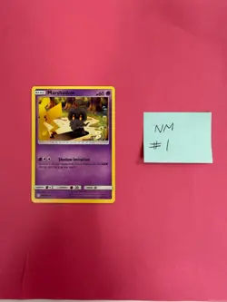 2019 POKEMON TCG MARSHADOW 103/236 Cosmic Eclipse Non Holo RARE NM Pikachu #1 - Image 1