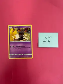 2019 POKEMON TCG MARSHADOW 103/236 Cosmic Eclipse Non Holo RARE NM Pikachu #4 - Image 1