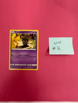 2019 POKEMON TCG MARSHADOW 103/236 Cosmic Eclipse Non Holo RARE NM Pikachu #2 - Image 1