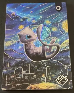 NON TCG Chinese Pokemon PM-YS 002 Eif Origin Collection 3.0 YS Starry Night Mew - Image 1