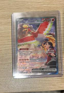 Pokemon Ethans Ho-Oh EX 230/182 Destined Rivals Special Illustration Rare NM/M - Image 1