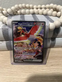 Pokemon Ethans Ho-Oh EX 230/182 Destined Rivals Special Illustration Rare NM/M - Image 2