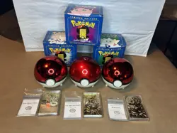 1999 Burger King/Nintendo Pokemon 23K Gold Plated Trading Card Set of 3 - Image 1