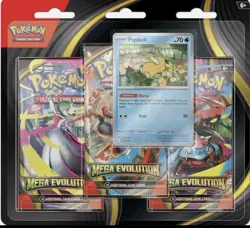 IN HAND Pokemon TCG Mega Evolutions 3Pk Blister (RANDOMLY SELECTED) Free Ship - Image 1