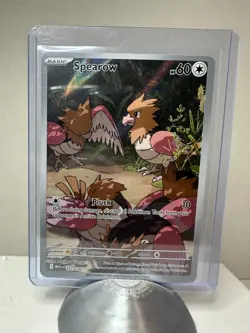 Pokemon Spearow 151/132 Illustration Rare Mega Evolution Near Mint - Image 1