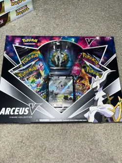 Pokemon TCG Arceus V Figure Collection Box - SWSH09 Brilliant Stars Sealed New - Image 1