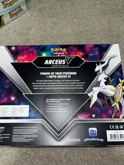 Pokemon TCG Arceus V Figure Collection Box - SWSH09 Brilliant Stars Sealed New - Image 3